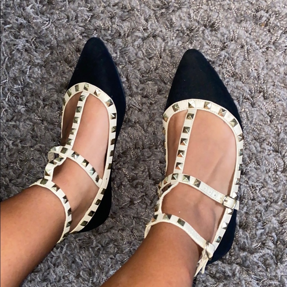 Studded flats